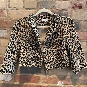 HORSES 2 Romy Leopard Velvety Jacket